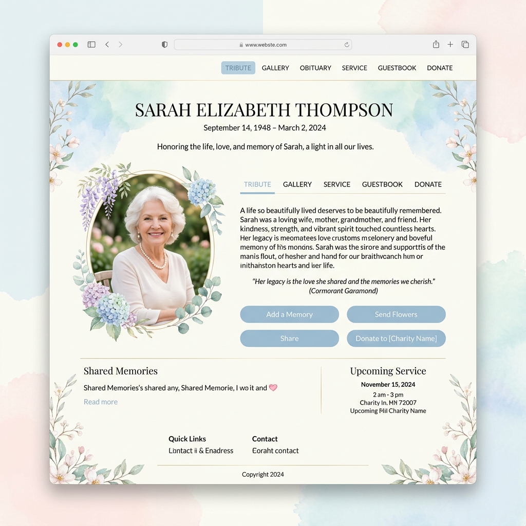 Funeral QR